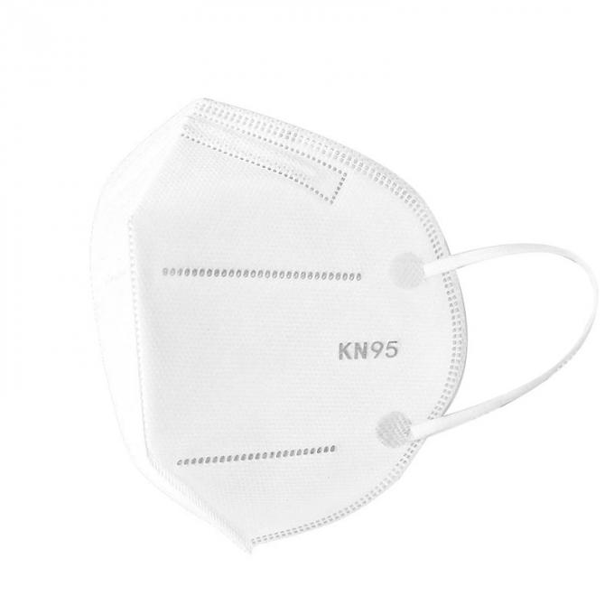 5 In te ademen Beschermend het Gezichtsmasker van het vouw Beschikbaar KN95 Medisch Masker