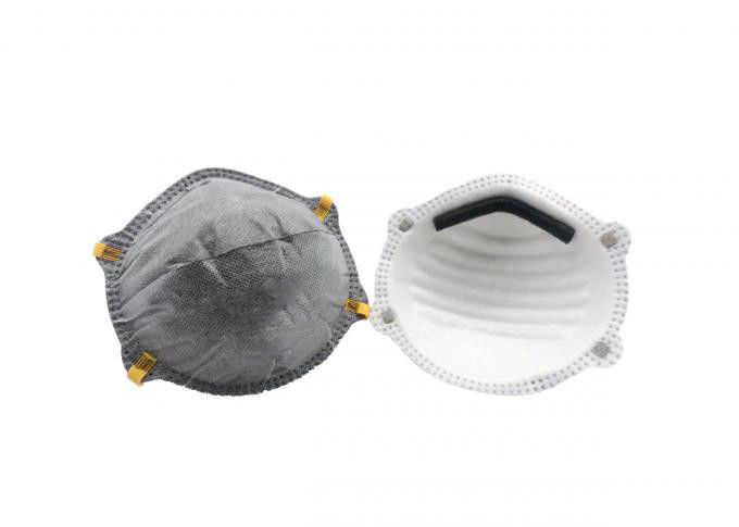 Het gemakkelijke Masker van het Ademhalingsffp2 Ademhalingsapparaat, Actieve het Masker Regelbare Nosepiece van het Koolstofgezicht