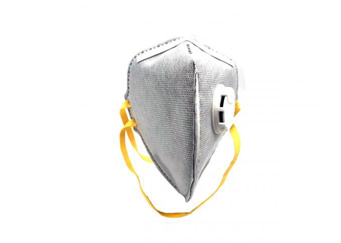 Grijze Kleur Geactiveerde het Masker Milieuvriendelijke Comfortabele Pasvorm van het Koolstofstof