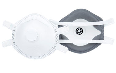 Wit Beschikbaar Ademhalingsapparaatmasker, FFP2V-Stofmasker voor Industrieel Gebied