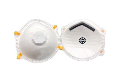 China Regelbare Nosepiece Beschikbare Ademhalingsapparaatmasker Gemakkelijke Ademhaling met Klep fabriek